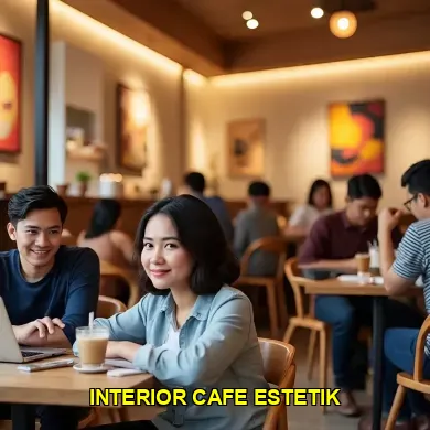 interior cafe estetik